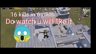 16 kills in 6 mins  You will like it  Pubg Mobile #40