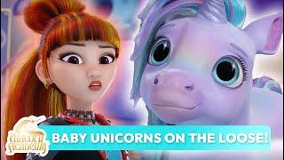 The CUTEST LIL BABY UNICORN   Unicorn Academy  Cartoons for Kids