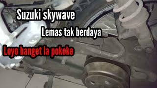 Cara mengatasi Suzuki Skywave yang Loyo dan tak bertenaga