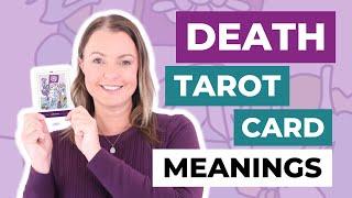 Death Tarot Card Meanings