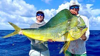 MONSTER DOLPHIN in the Florida Keys Catch Clean and Cook