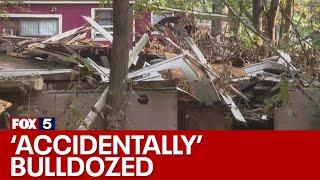 Woman returns from vacation to find her house bulldozed  FOX 5 News