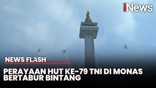 FULL Momen Jet Tempur T-50i dan F-16 Fighting Falcon Terbang Rendah pada HUT TNI ke-79