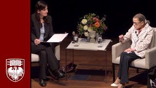 Conversation with Ruth Bader Ginsburg US Supreme Court Justice Live at UChicago