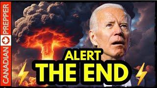 ALERT BIDENS OUT BOMBERS OVER LEBANON IRAN NUKES MASS EVACUATION UK FIGHTER JETS ENGAGE RUSSIA