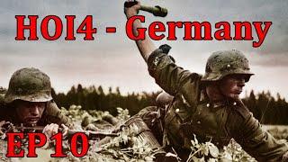 Hearts of Iron 4 - Germany Historical - Elite Difficulty EP10