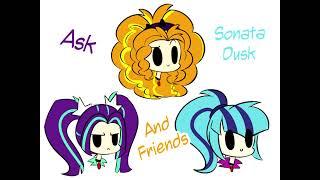 Ask Sonata Dusk and Friends MLP Comic Dub - Wubcake