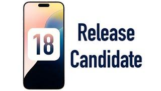 iOS 18 Release Candidate ist da - Neue Funktionen finale Freigabe & Ende der Beta