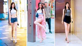 Mejores Street Fashion TikTok Douyin China  Hottest Girls Street Style Tik Tok 2022  Ep22