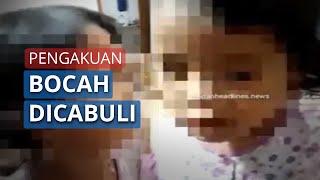 Viral Video Pengakuan Bocah 5 Tahun Dicabuli Tetangganya Polisi Berhasil Tangkap Pelaku