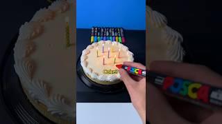 Drawing But On CAKE… Birthday Special #shorts