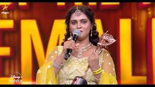 Find of the year Female - Sweatha   9th Annual Vijay Television Awards Preview