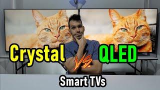 CRYSTAL vs QLED Smart TVs  ¿Cuáles son las diferencias entre ambas tecnologías?