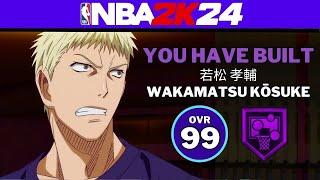 BAM ADEBAYO BUILD???  NBA 2K24 KOUSUKE WAKAMATSU KNB BUILD  KUROKO NO BASKET IN NBA 2K24