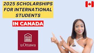 2025 FULLY FUNDED SCHOLARSHIP IN CANADA FOR INTERNATIONAL STUDENTS  BSc & MSc.