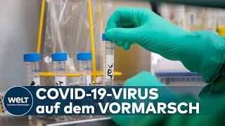 CORONAVIRUS IN DEUTSCHLAND Weitere Corona-Ausbreitung - Covid-19-Folgen werden spürbar