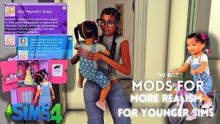 NO MORE Boring Tots-Teen Sims Mods for more REALISTIC young sims The Best Mods Series Pt.2