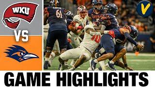 Western Kentucky vs UTSA  CUSA Conference Championship Game  2021 College Football Highlights