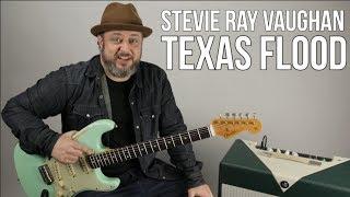 Stevie Ray Vaughan - Texas Flood - Guitar Lesson First Part