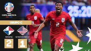 Copa América 2024  Panamá 2-1 Estados Unidos  Grupo C