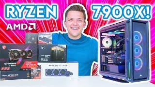 Ultimate AMD Ryzen 9 7900X Gaming PC Build Is Ryzen 7000 Worth It? - 15+ Gaming Benchmarks