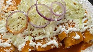La Mejor Receta De Entomatadas Con Pollo Estilo Guerrero Fácil y Sabrosa  Comida Mexicana.