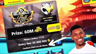 Cushion Shot on All Shots  Are You Kidding Me Miniclip ?? 8 Ball Pool HindiUrdu Commentary 