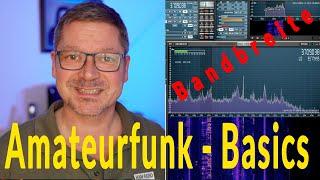 Amateurfunk Basics - Bandbreite wichtig auch für QRP