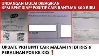 UNDANGAN SUDAH DIBAGIKAN️KPM BPNT POSITIF CAIR LAGI BANTUAN UANG 600 RIBU️UPDATE PKH BPNT