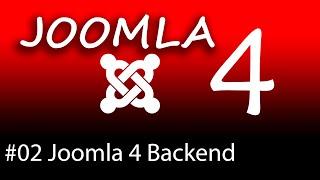 Joomla 4 Das Backend eine Übersicht - Homepage erstellen mit Joomla4 - Tutorialgarage.com