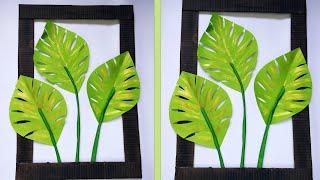 paper leaves wallhanging craft idea for room decoration unique style wallmate