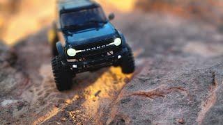 More Trx4m Crawling 118 scale is just big enough to crawl for real