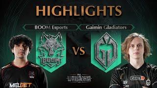 LAST CHANCE BOOM Esports vs Gaimin Gladiators - HIGHLIGHTS - PGL Wallachia S1 l DOTA2