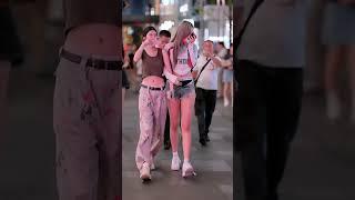 Thời Trang Đường Phố Trung Quốc Chinese street fashion #tiktok #thếgiới #duongpho