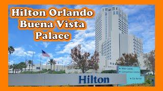 Hilton Orlando Buena Vista Palace Hotel & Room Tour
