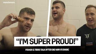 Im The F**king Man - Johnny Fisher Big John & Mark Tibbs On Win Vs Babic