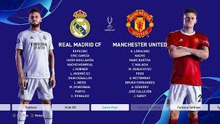 Master League FINAL UEFA CUP REAL MADRID VS MANCESTER UNITED