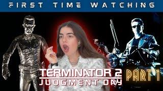Theres another one TERMINATOR 2 Judgment Day - Girlfriend First Time Watching  Reaction 12