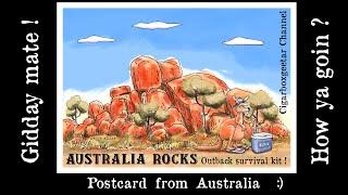 Devils Marbles Australia Rocks - a tune by Gazza Miller
