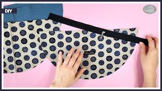 You can easily and quickly make a round shoulder bag  sling bag