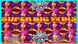 **SUPER BIG WINS** WOW Pirate Ship WMS Slot Machine Bonuses‍️