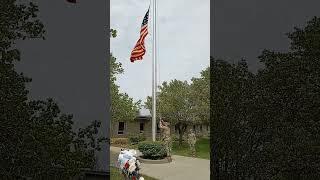 United States Exercise Tiger Foundation flies 48 star flag for the first time since WWII #shorts