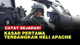 Momen Manis Usai Terbangkan Heli Apache Kasad Dudung Cium Istri Tercinta