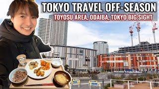 Travel Off-Season in Tokyo Now Toyosu Lalaport Fish Market Tokyo Big Sight Odaiba Gundam Ep.458