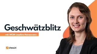 Geschwätzblitz mit WGM Josefine Heinemann  28.01.2022