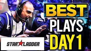 BEST PLAYS StarLadder Invitational 4 Minor DOTA 2 - Day 1