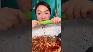 eating bittermelon  bitermelon mukbang #pare