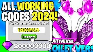 *NEW* ALL WORKING CODES FOR TOILET VERSE TOWER DEFENSE 2024 ROBLOX TOILET VERSE TOWER DEFENSE CODES