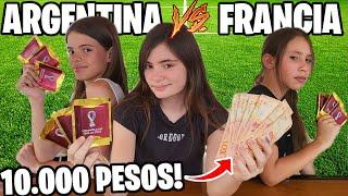 PREDICCION de la FINAL DEL MUNDIAL ARGENTINA - FRANCIA con FIGURITAS ¡10.000 PESOS SI ACIERTAS