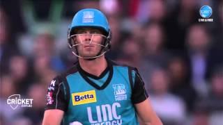 Chris Lynn hits FIVE sixes in a row